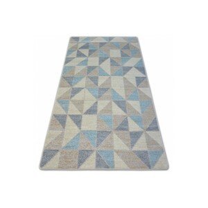 3kraft Kusový koberec NORDIC modrý G4586, velikost 120x170