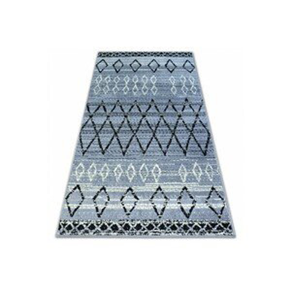 3kraft Kusový koberec BCF BASE MAROC 3883 DIAMANTY šedý/černý, velikost 160x220