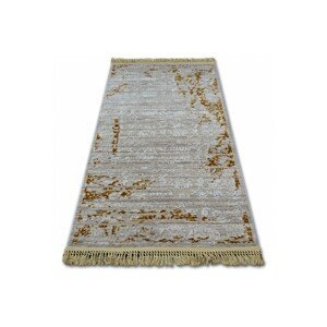 3kraft Kusový koberec MANYAS Xia hnědo-krémový, velikost 160x230