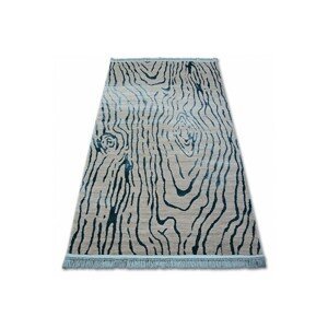 3kraft Kusový koberec MANYAS Noria šedo-modrý, velikost 100x200