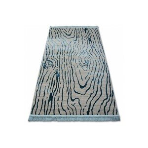 3kraft Kusový koberec MANYAS Noria šedo-modrý, velikost 100x300