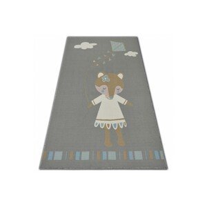 3kraft Kusový koberec LOKO Mouse šedý, velikost 120x170