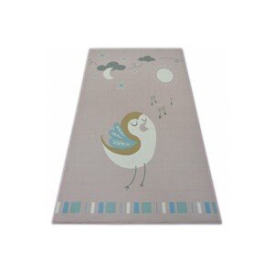 3kraft Kusový koberec LOKO Bird růžový, velikost 120x170