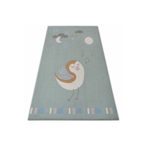 Dywany Lusczow Kusový koberec LOKO Bird zelený, velikost 120x170