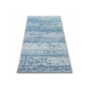 3kraft Kusový koberec ACRYLOVY YAZZ 3520 světle modrý / modrý, velikost 160x220