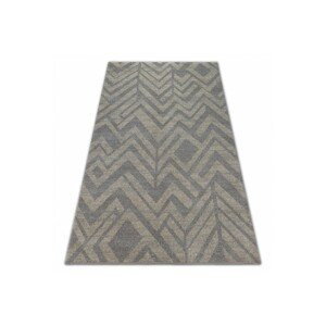 3kraft Kusový koberec SOFT ETNO hnědý, velikost 80x150