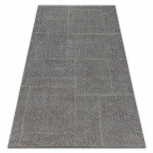3kraft Kusový koberec SOFT RECTANGLE béžovo-hnědý