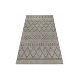 Dywany Lusczow Kusový koberec SOFT BOHO krémovo-béžový, velikost 120x170