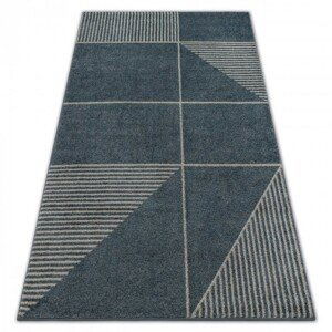 Dywany Lusczow Kusový koberec SOFT MODERN šedý, velikost 140x190