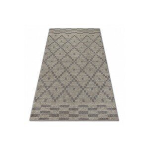 Dywany Lusczow Kusový koberec SOFT RUTA krémovo-béžový, velikost 120x170