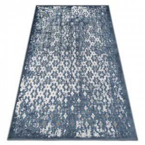 Dywany Lusczow Kusový koberec ACRYLOVY YAZZ 7006 modrý, velikost 80x150