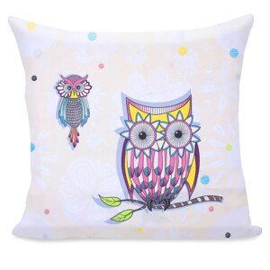 Povlak na polštář Decoking Cute Owls barený