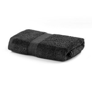 Bavlněný ručník DecoKing Marina uhlový, velikost 50x100