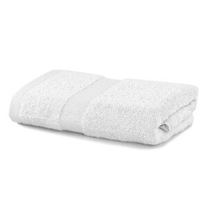 Bavlněný ručník DecoKing Marina bílý, velikost 50x100