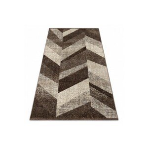 Dywany Lusczow Kusový koberec FEEL Fish hnědý, velikost 240x330