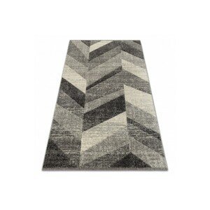 3kraft Kusový koberec FEEL Fish šedý, velikost 80x150
