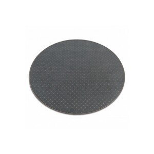 Dywany Lusczow Kulatý koberec AKTUA Rania šedý, velikost kruh 133