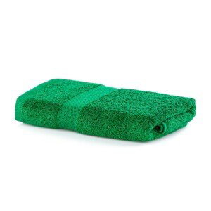 Bavlněný ručník DecoKing Mila 30x50cm tmavě zelený, velikost 30x50