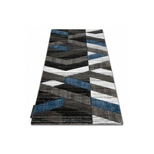 Dywany Lusczow Kusový koberec ALTER Bax pruhy modrý, velikost 160x220