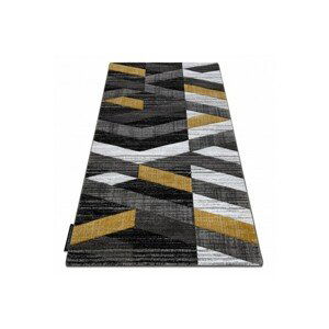 Dywany Lusczow Kusový koberec ALTER Bax pruhy zlatý, velikost 160x220