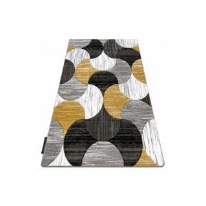 Dywany Lusczow Kusový koberec ALTER Geo mušle zlatý, velikost 120x170
