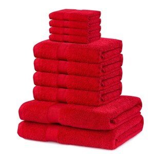 Set ručníků DecoKing Kunis červené