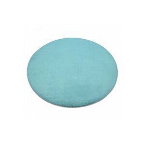 3kraft Kulatý koberec BUNNY modrý, velikost kruh 160