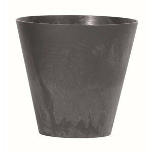 Prosperplast Květináč Tubus Small Oval tmavě šedý, varianta 40 cm