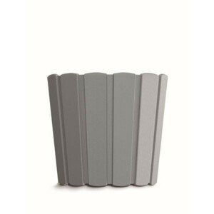 PlasticFuture Květináč Boarde basic šedý, varianta 23,9 cm