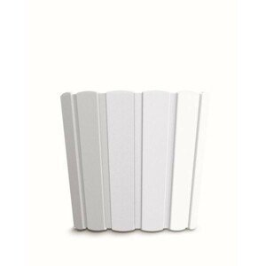 PlasticFuture Květináč Boarde basic bílý, varianta 19,9 cm