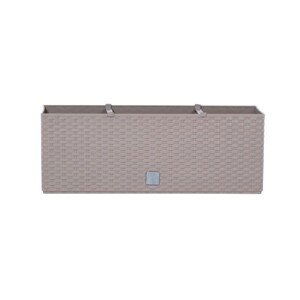 PlasticFuture Truhlík RATAN CASE mocca, varianta 51,4 cm