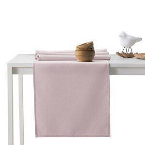 Běhoun na stůl DecoKing PURE pudrově růžový, velikost 30x80