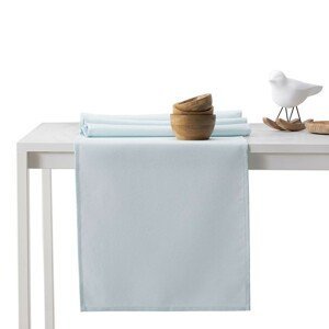 Běhoun na stůl DecoKing PURE stříbrno-modrý, velikost 40x120