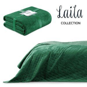 Přehoz na postel AmeliaHome Laila zelený, velikost 220x240