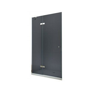 Sprchové dveře MEXEN ROMA šedé sklo 110 cm