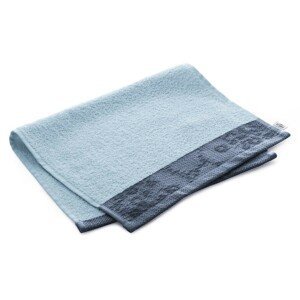 Bavlněný ručník AmeliaHome Crea modrý, velikost 30x50