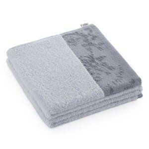 Bavlněný ručník AmeliaHome Crea II světle šedý