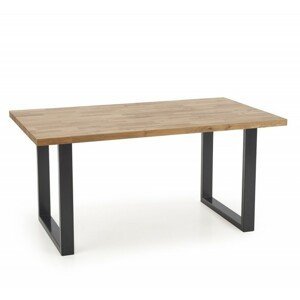 Hector Dřevěný kuchyňský stůl Radus 160x90 cm hnědý