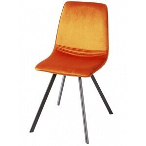 Invicta Jídelní židle Amsterdam oranžová