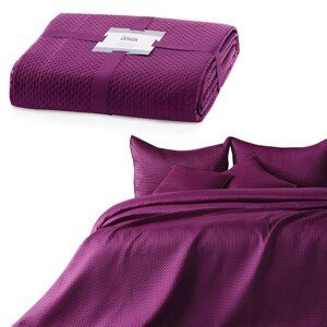 AmeliaHome Přehoz na postel Carmen fialový, velikost 260x280