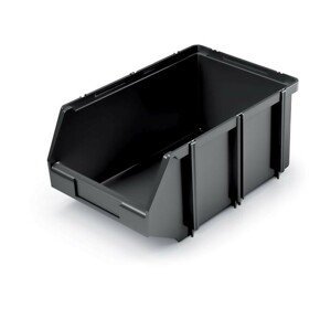 Prosperplast Plastový úložný box Click Box černý, varianta 45 cm