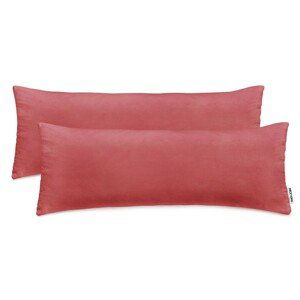 Povlaky na polštáře DecoKing Amber I růžové, velikost 40x145*2