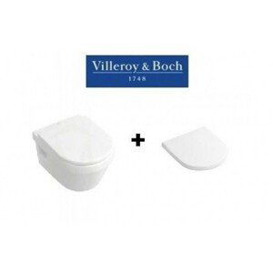 VILLEROY&BOCH Závěsná WC mísa VILLEYROY + prkénko