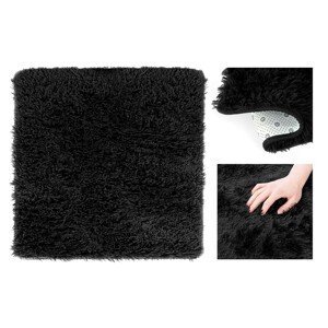 Kusový koberec AmeliaHome Karvag černý, velikost 100x100