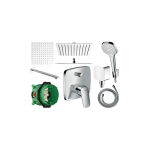 Sprchový set podomítkový HANSGROHE LOGIS - 30 CM (mix výrobců)