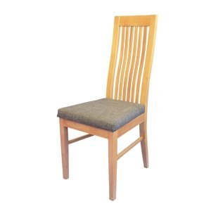 Kasvo LAURA židle dub bělený / látka SH21