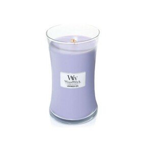 Vonná svíčka WoodWick velká - Lavender Spa