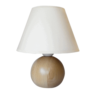 Stolní lampa Sandria 80267 dřevo-koule světlé dřevo