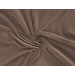 Kvalitex Saténové prostěradlo LUXURY COLLECTION 80x200cm  tm hnědé / čokoládové Prostěradlo vhodné pro: výšku matrace do 15cm