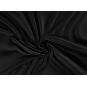 Kvalitex Saténové prostěradlo LUXURY COLLECTION 160x200cm černé Prostěradlo vhodné pro: výšku matrace do 22cm